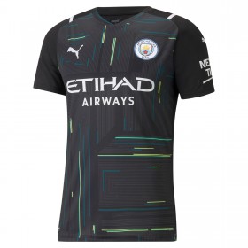 Jalkapallo Pelipaidat Manchester City Maalivahti Kotipaita 2021-2022 Lyhythihainen